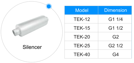 Filter Barrels of Side Channel Blower (2)