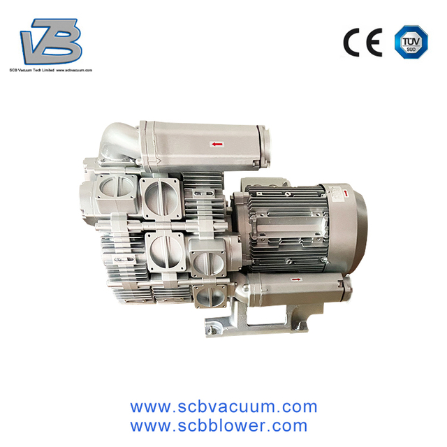 High Pressure Side Channel Air Blower for Sewage Treatment